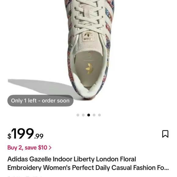 Adidas Liberty London Gazelle - Picture 3 of 4